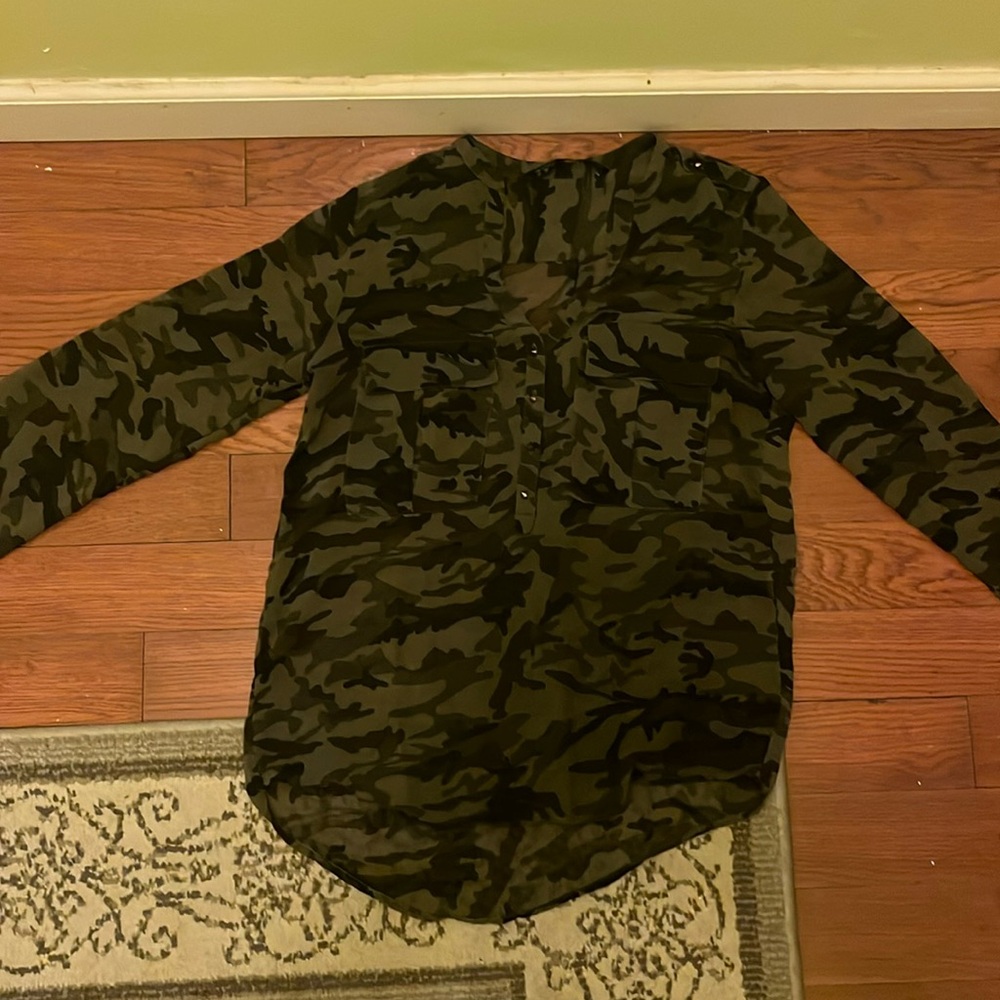 Zara V-neck blouse